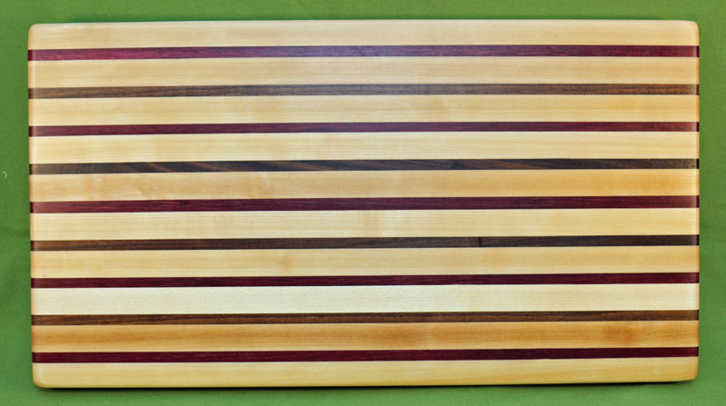 Board #957 Exotic Hardwood Edge Grain Cutting B...